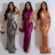 EVE Sexy Solid Color Sleeveless Maxi Dress CYA-901446