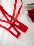 EVE See-through Embroidery Hollow Out Sexy Lingerie Suit GWOY-XZ3934L