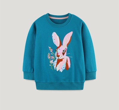 EVE Kids Girls Cartoon Embroidery Long Sleeve Sweatshirt GASD-8264