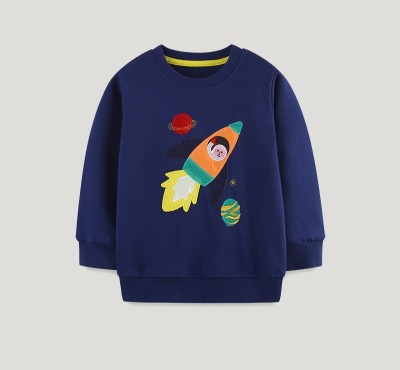 EVE Kids Boys Rocket Print Sweatshirt GASD-8236