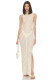 EVE Sleeveless Knits Solid Color Maxi Dress GBLH-133202#