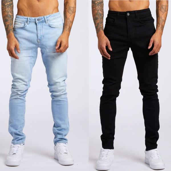 EVE Men's Fashion Slim High Waist Pencil Jeans GDMY-MGD18