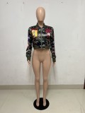 EVE Camouflage Print Long Sleeve Jackets YNSF-2657