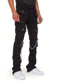EVE Men's Multi-pocket Straight Jeans GDMY-CK3010