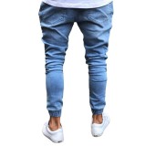 EVE Men's Plus Size Solid Color Tight Jeans GDMY-1011