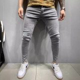EVE Men's Casual Washed Slim Tight Pencil Jeans GDMY-2050