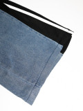 EVE Fashion Patchwork Stripe Straight Jeans SH-S391244