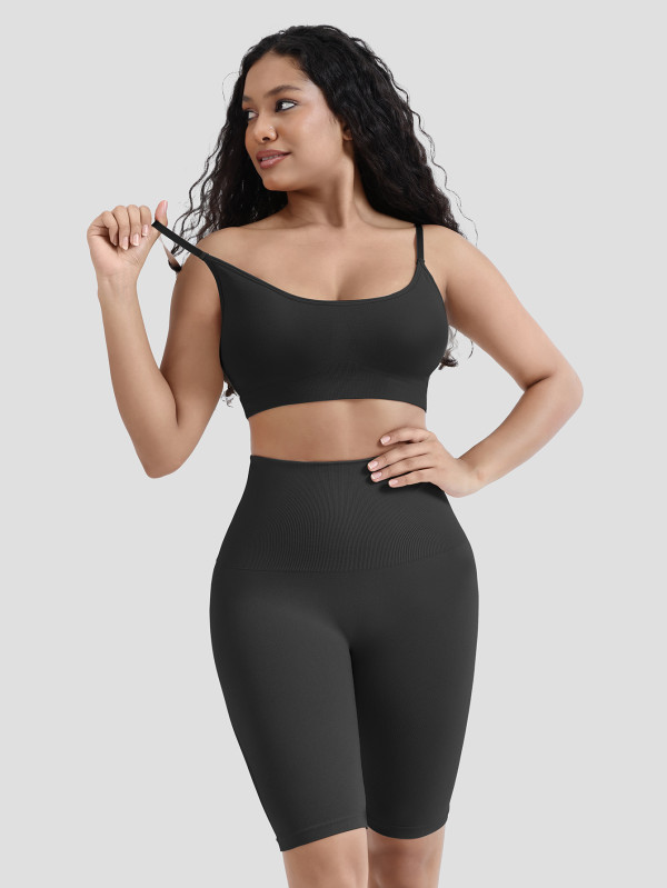 EVE Yoga Bra Sports Fitness Shapewear Shorts Set GMDI-30452+33361