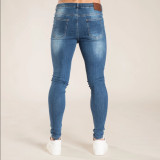 EVE Men's Solid Color Wased Pencil Jeans GDMY-1957