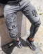 EVE Men's Plus Size Print Tight Pencil Jeans GDMY-2012