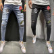 EVE Men's Emblem Patchowork Pencil Jeans GDMY-1925