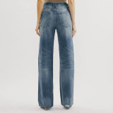 EVE Fashion High Waist Wide Leg Jeans GDMY-1801
