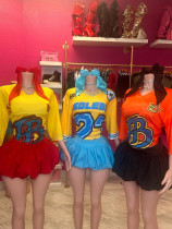 EVE Pre Order: About 7 work days shipping Loose V-neck Print Sports T-shirt YUEM-Y220204