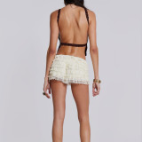 EVE Sexy Beach Ruffle Culottes GYDL-SU3658