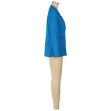 EVE Solid Color Long Sleeve Loose Blazer AIL-AL304