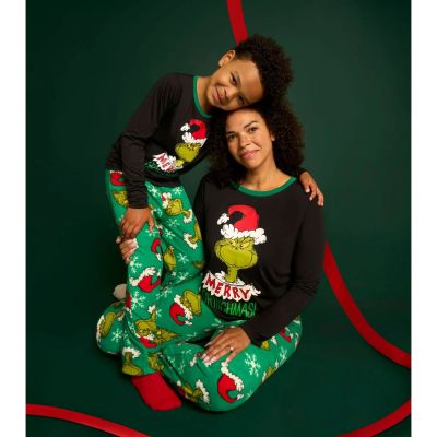 EVE Christmas Print Parent-Child Loungewear Set GSGS-0700