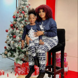 EVE Christmas Print Parent-Child Family Longewear Suit GSGS-0707