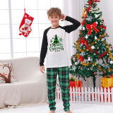 EVE Christmas Plaid Patchwork Print Parent-Child Set GFTM-JJF90-230