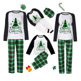 EVE Christmas Plaid Patchwork Print Parent-Child Set GFTM-JJF90-230