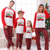 EVE Christmas Letter Print Loungewear Parent-Child Set GFTM-JJF85-201