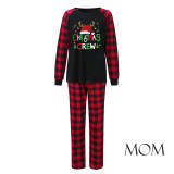 EVE Christmas Hat Print Parent-Child Pajama Set GFTM-JJFA01-523