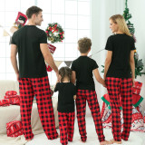 EVE Christmas Printed Short Sleeve Parent-child Home Set GFTM-JJF53-806