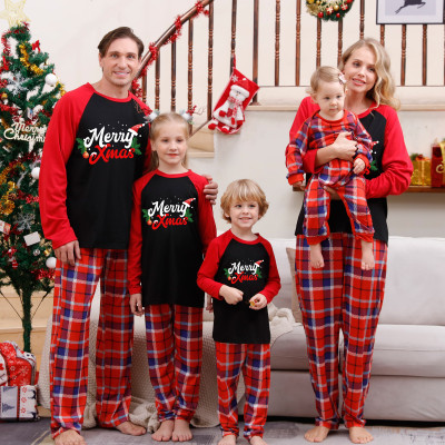 EVE Christmas Printed Parent-Child Home Set GFTM-JJF101-6