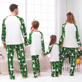 EVE Christmas Print Plaid Patchwork Loungewear Parent-child Set GFTM-JJF32-889