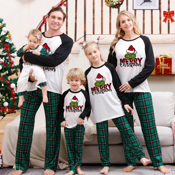 EVE Christmas Printed Parent-Child Pajama Set Homewear GFTM-JJF105-4