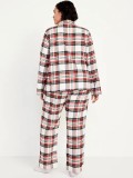 EVE Christmas Plaid Print Parent-Child Pajama Set GSGS-0708