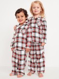 EVE Christmas Plaid Print Parent-Child Pajama Set GSGS-0708