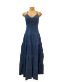 EVE Sweet Sexy Backless Long Dress GADE-6500