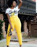 EVE Plus Size Casual Slim Solid Color Trouser GCZF-P01A-C2