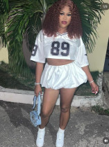 EVE Pre Order: About 7 work days shipping Casual Print Half Sleeve T Shirt YUEM-220273