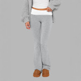 EVE Fashion Loose Pockets Straight Pants LSD-2285