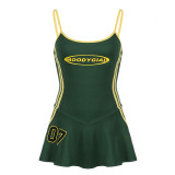 EVE Pre Order: About 7 work days shipping Letter Print Sling Sport Mini Dress YUEM-220268