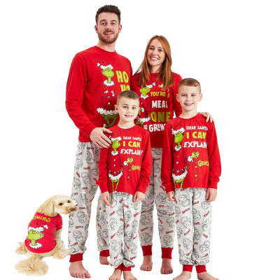 EVE Christmas Printed Home Parent-Child Set GSGS-0632