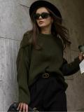 EVE Loose Knit Pullover Sweater YMZY-82701