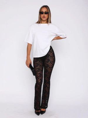 EVE Sexy Nightclub Lace Pants MZ-2875