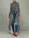 EVE Long Sleeve High Neck Zipper Irregular Dress SFY-321