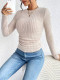 EVE Long Sleeve O Neck T Shirt GYSQ-KTEF1720