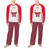 EVE Christmas Letter Print Long Sleeve Casual Parent-child Set YLDF-PD807255