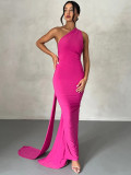 EVE Sexy Backless Pleated Slim Maxi Dress GPBY-15431