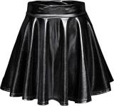 EVE Sexy Solid Color Pleated Mini Skirt GPBY-14428