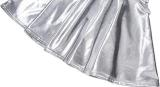 EVE Sexy Solid Color Pleated Mini Skirt GPBY-14428
