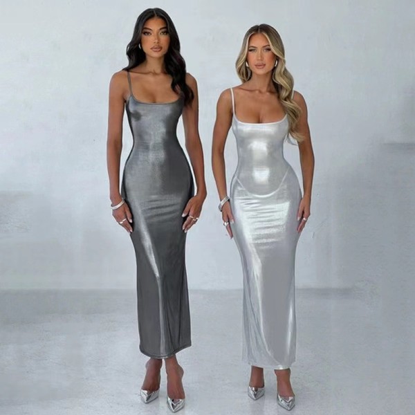 EVE Sexy Off Shoulder Sling Maxi Dress GPBY-14526