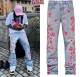 EVE Fashion Embroidered Straight Jeans GDMY-392