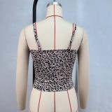EVE Sexy Leopard Print Sling Tank Top GPBY-16413