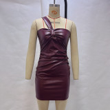 EVE Slash Shoulder Sling Tube Tops Dress GPBY-14359