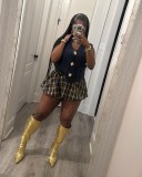 EVE Printed Ultra Short Puffy Skirt LSD-2319